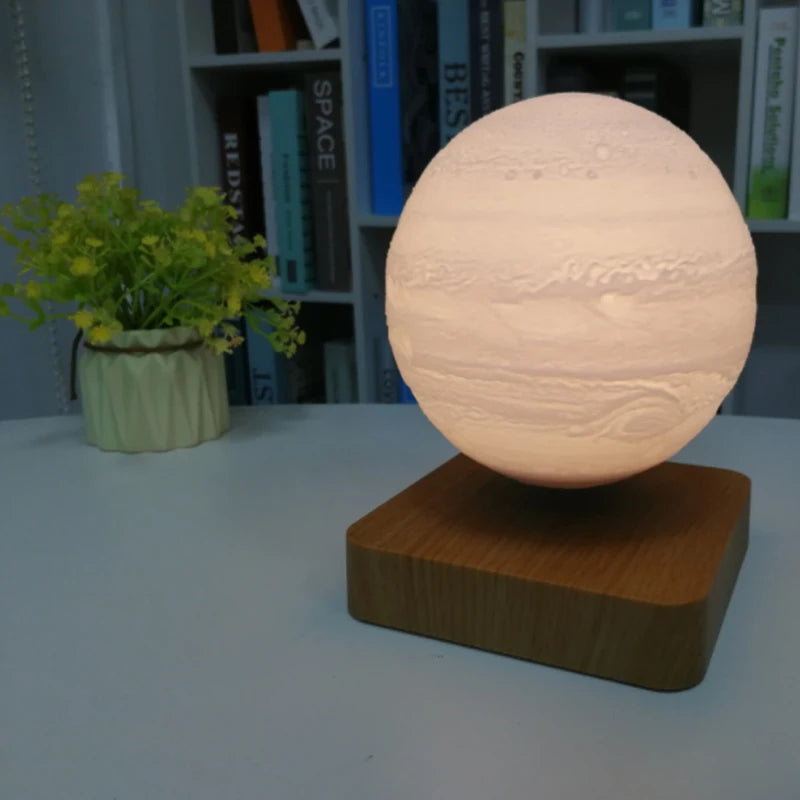 Lewitująca Lampa Księżycowa 3D LED