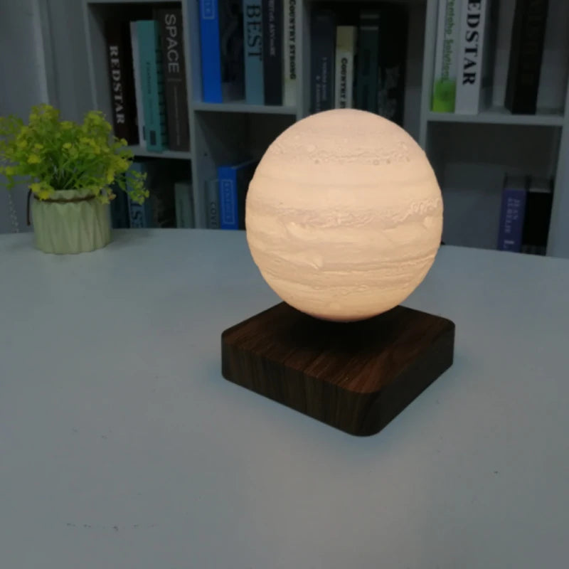 Lewitująca Lampa Księżycowa 3D LED