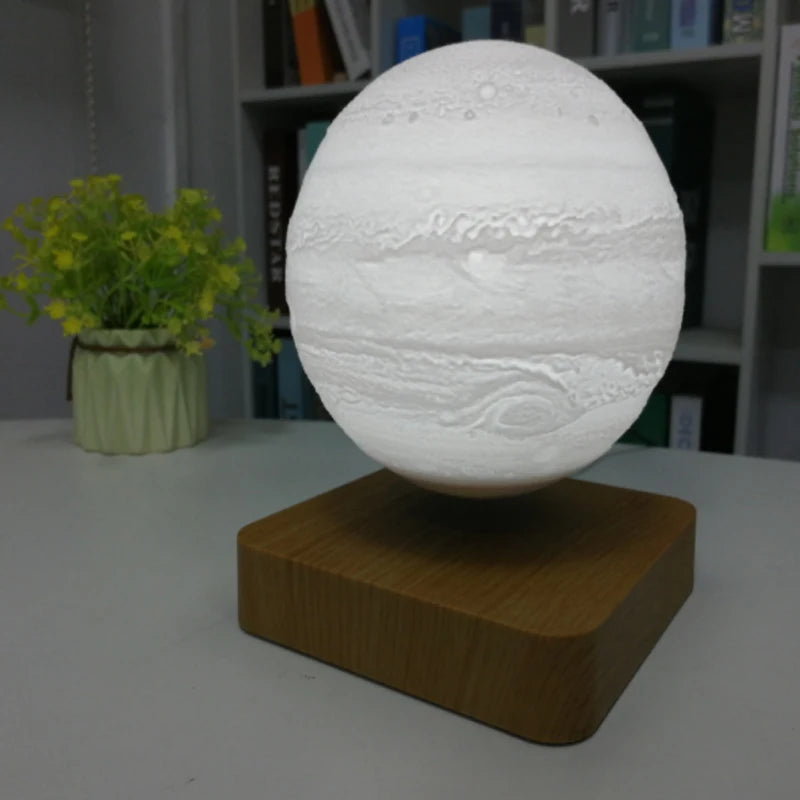 Lewitująca Lampa Księżycowa 3D LED