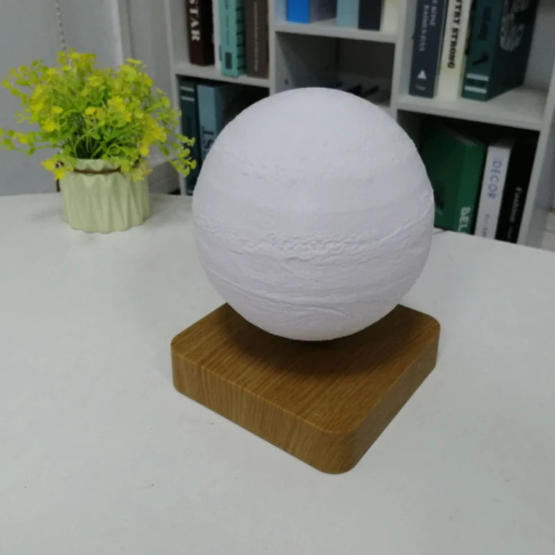 Lewitująca Lampa Księżycowa 3D LED