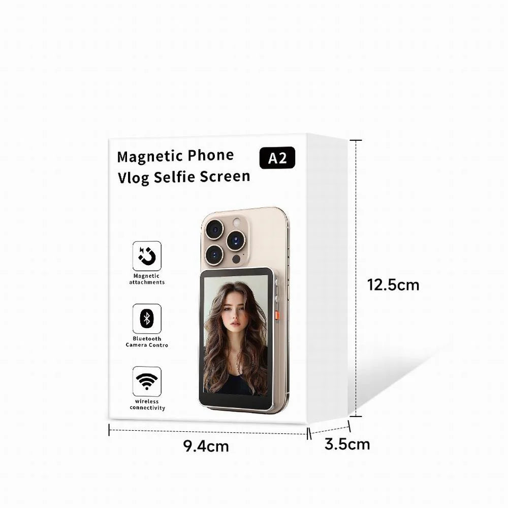 Magnetyczny Projektor Ekranu Smartfona Full HD - Zestaw Vlog z Bluetooth