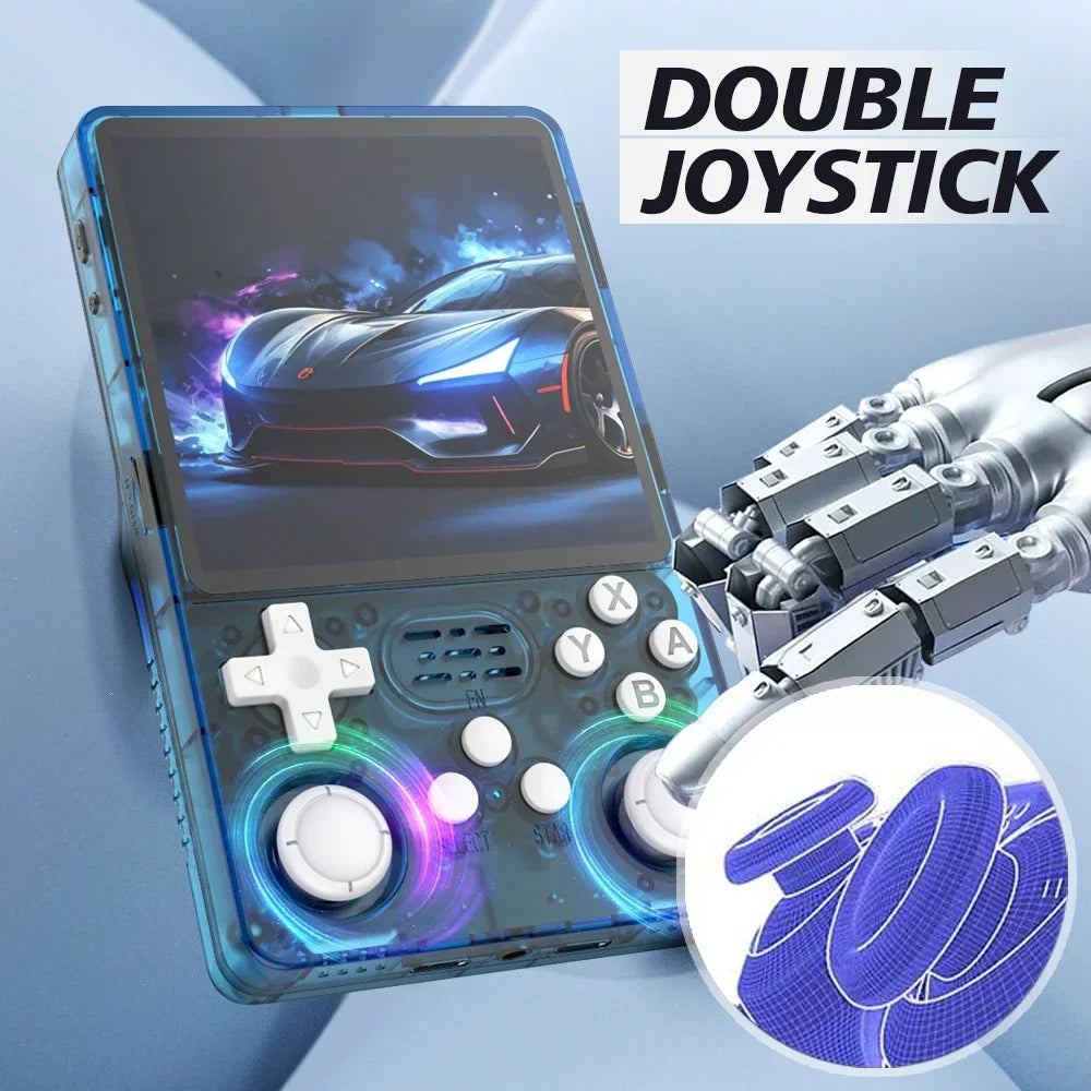 BOYHOM R36 Plus Retro Przenośna Konsola do Gier Linux 64-bit 4" IPS RK3326