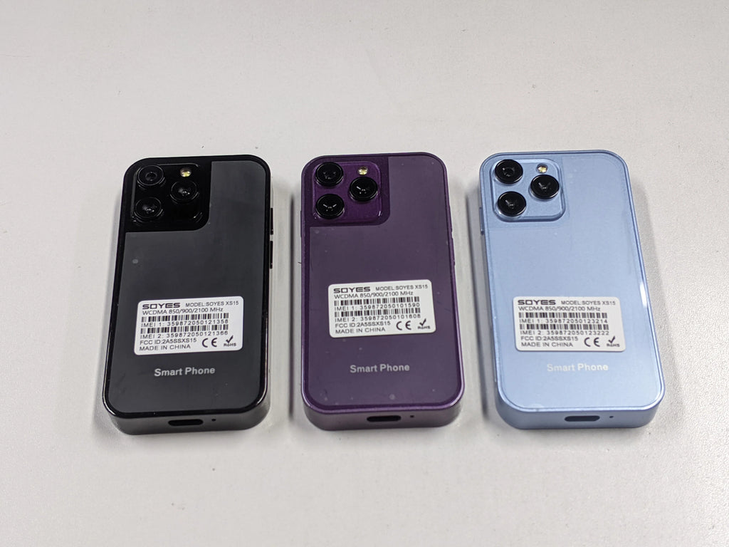 Mini Telefon SOYES XS15 - 3.0 cala, 16GB ROM, 2GB RAM, Dual SIM, Android