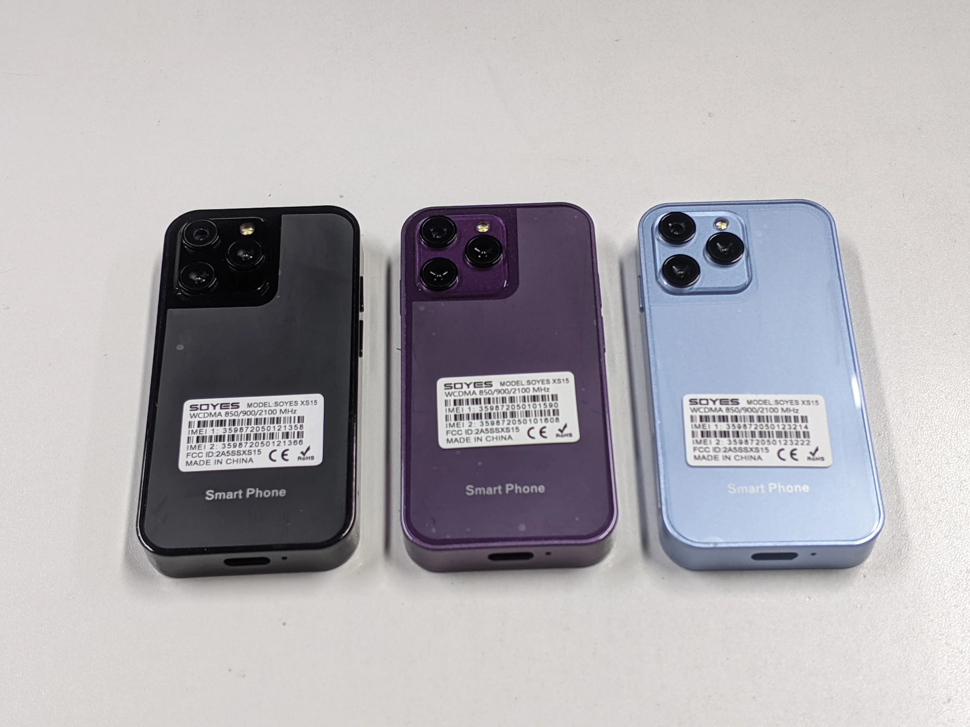 Mini Telefon SOYES XS15 - 3.0 cala, 16GB ROM, 2GB RAM, Dual SIM, Android