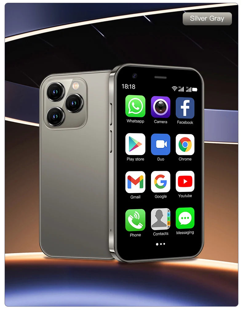 Mini Telefon SOYES XS15 - 3.0 cala, 16GB ROM, 2GB RAM, Dual SIM, Android