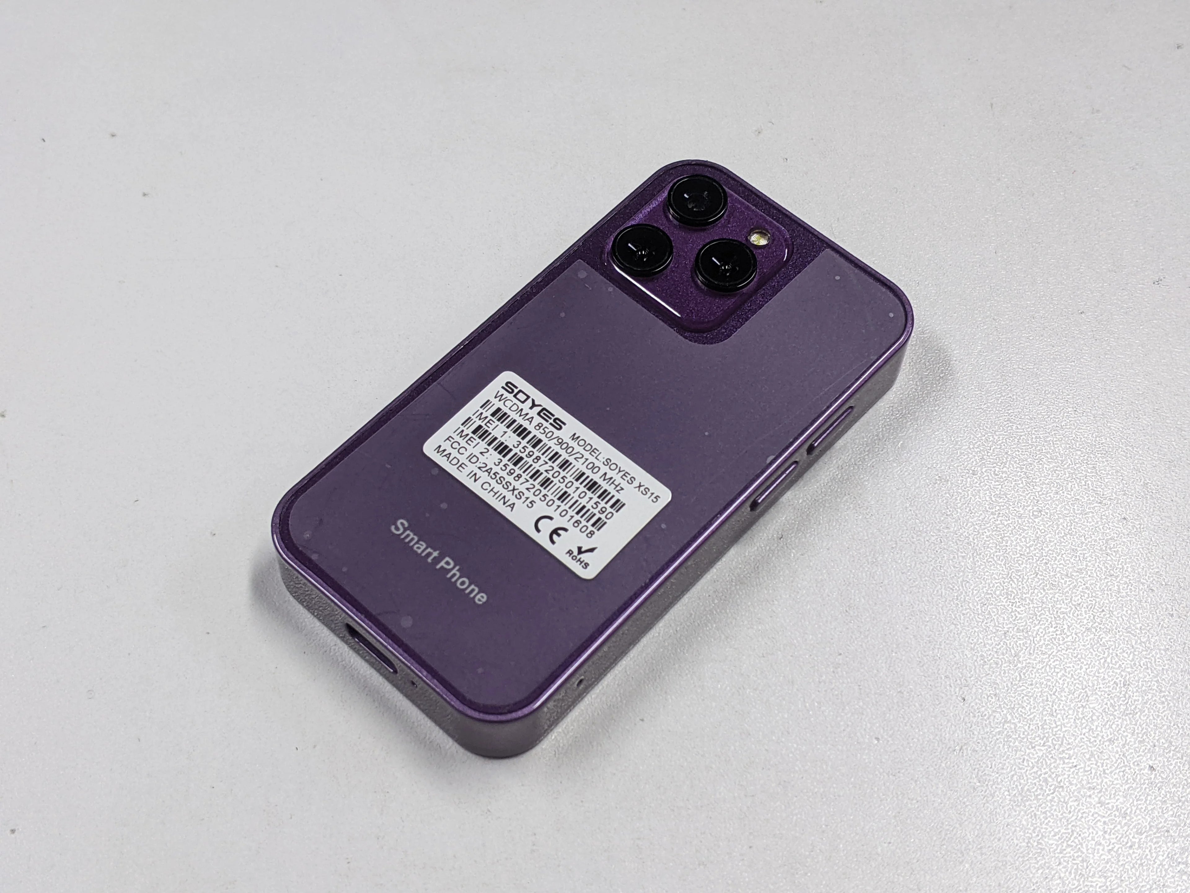 Mini Telefon SOYES XS15 - 3.0 cala, 16GB ROM, 2GB RAM, Dual SIM, Android