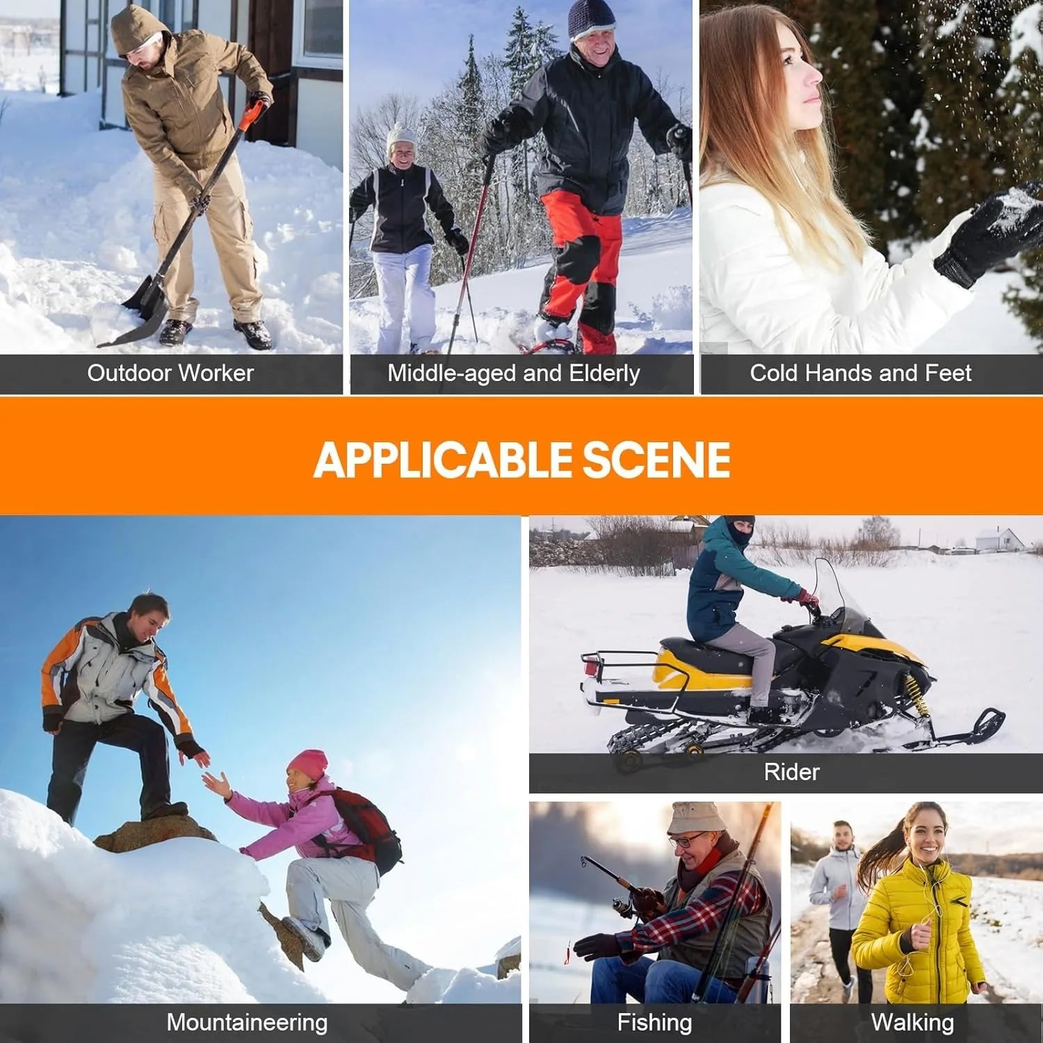 Skarpety Grzewcze Elektryczne 6000mAh