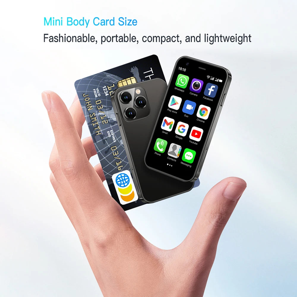 Mini Telefon SOYES XS15 - 3.0 cala, 16GB ROM, 2GB RAM, Dual SIM, Android