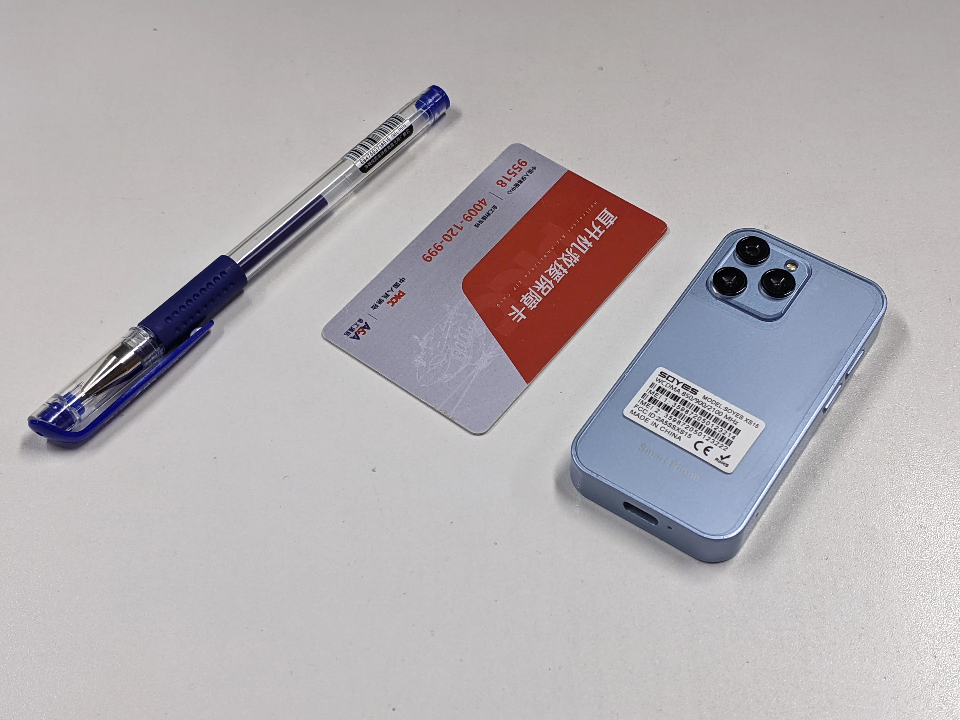 Mini Telefon SOYES XS15 - 3.0 cala, 16GB ROM, 2GB RAM, Dual SIM, Android