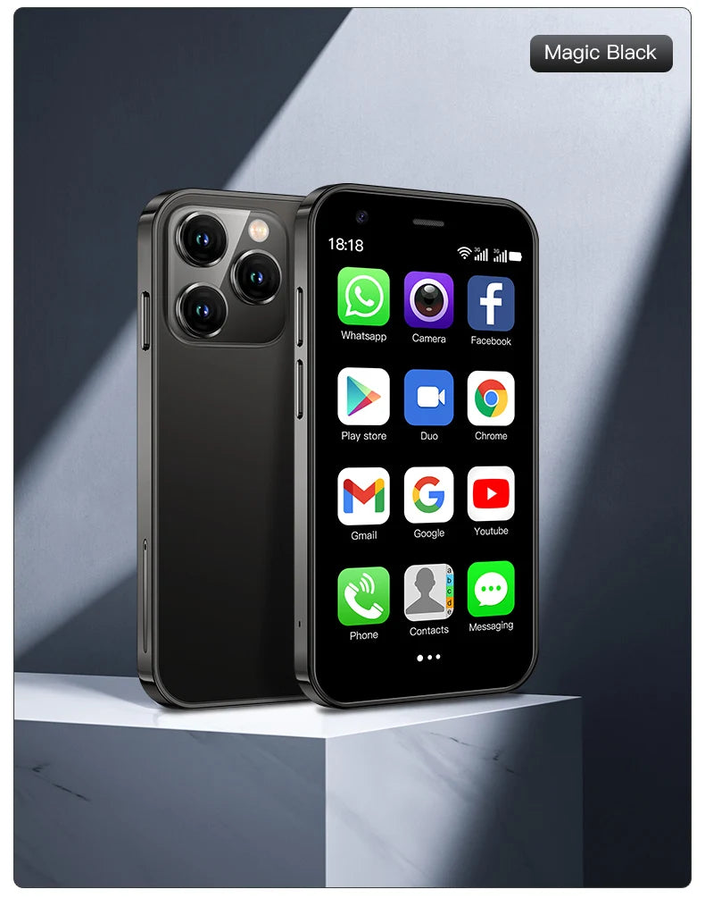 Mini Telefon SOYES XS15 - 3.0 cala, 16GB ROM, 2GB RAM, Dual SIM, Android