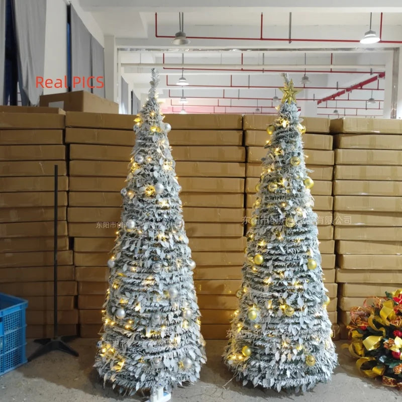 Składana Choinka Pop-Up - Gotowa Dekoracja