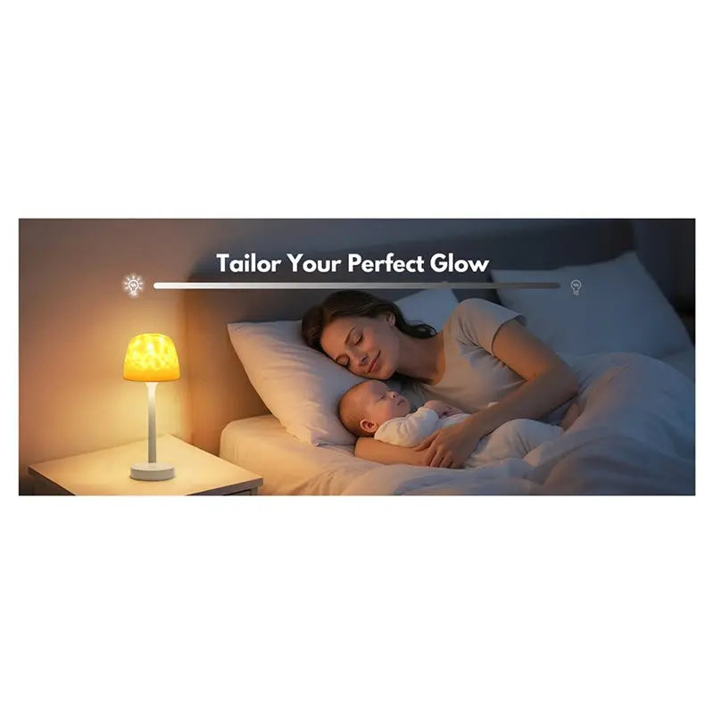 Bezprzewodowa Lampa Prysznicowa - 16 Kolorów z Projektorem Wodnym, Ładowana, Dotykowa z Pilotem