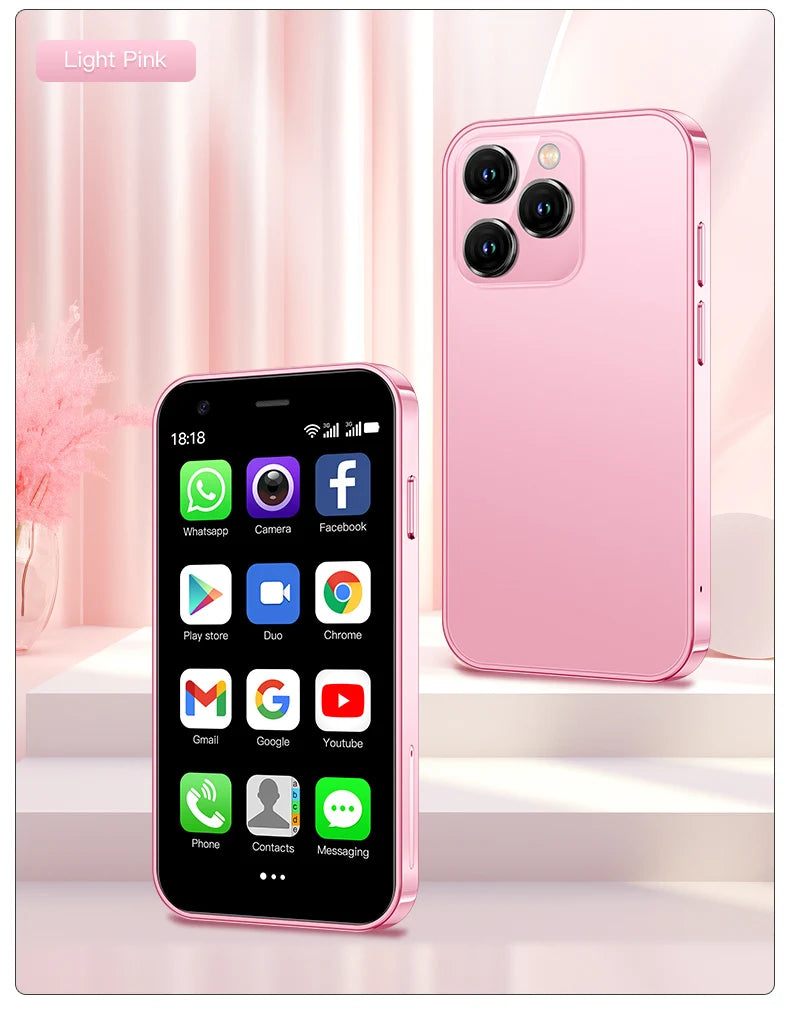 Mini Telefon SOYES XS15 - 3.0 cala, 16GB ROM, 2GB RAM, Dual SIM, Android