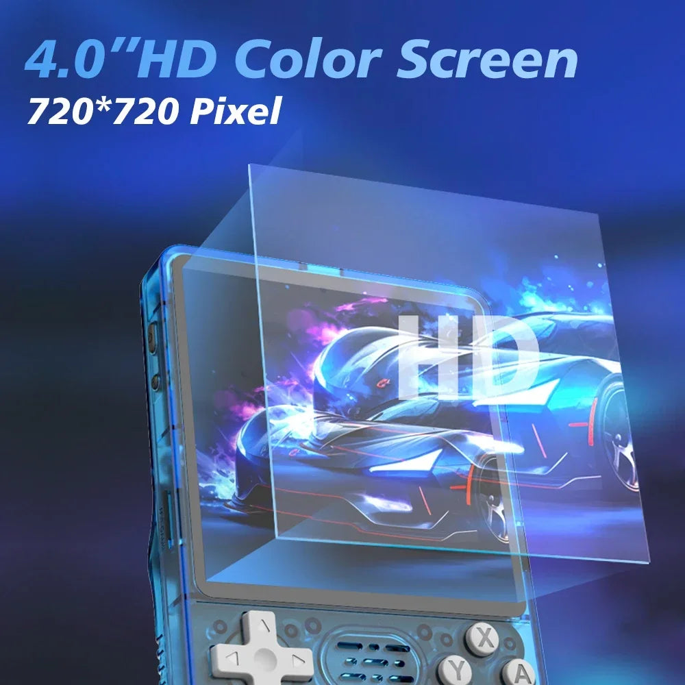 BOYHOM R36 Plus Retro Przenośna Konsola do Gier Linux 64-bit 4" IPS RK3326