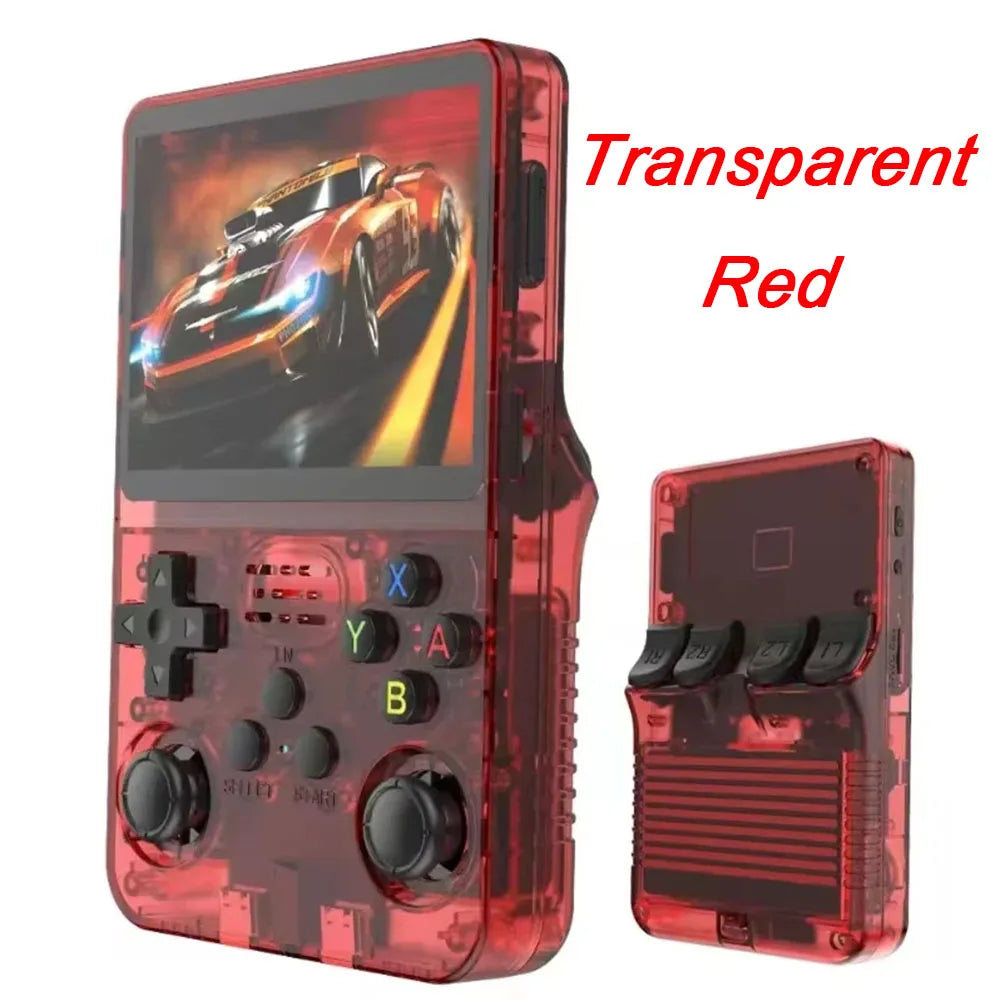 ARKOS R36S Konsola Retro - 10000+ Gier - 3.5" IPS - Linux - 64GB/128GB/256GB